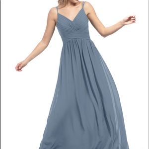 Azazie Blake in Dusty Blue